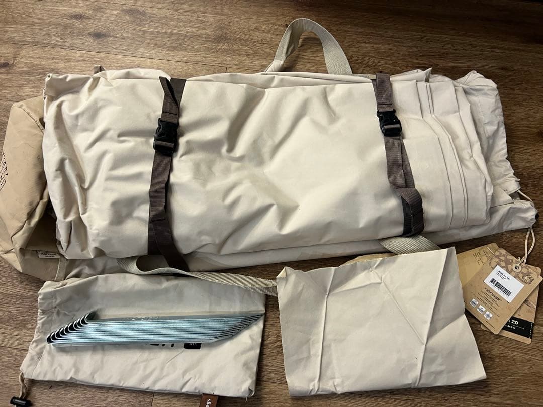 NORDISKノルディスク Kari 20m2 タープ TC ポリコットン