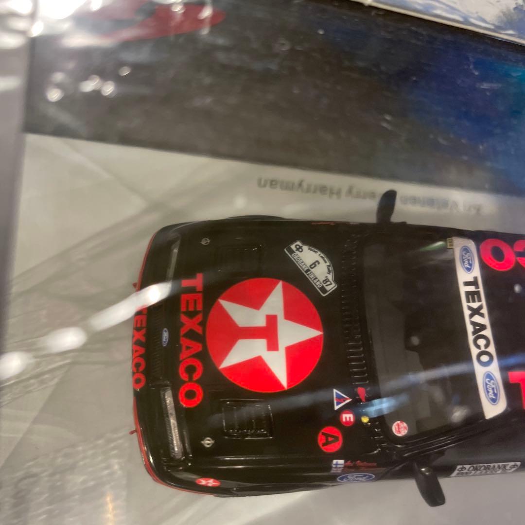 絶版 1/43 テキサコ フォード シエラ RS コスワース 1987 WRC - メルカリ