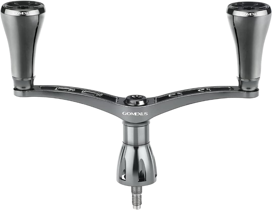 ゴメクサス ステラカラー 超々ジュラルミン製ハンドル ノブ付き シマノ