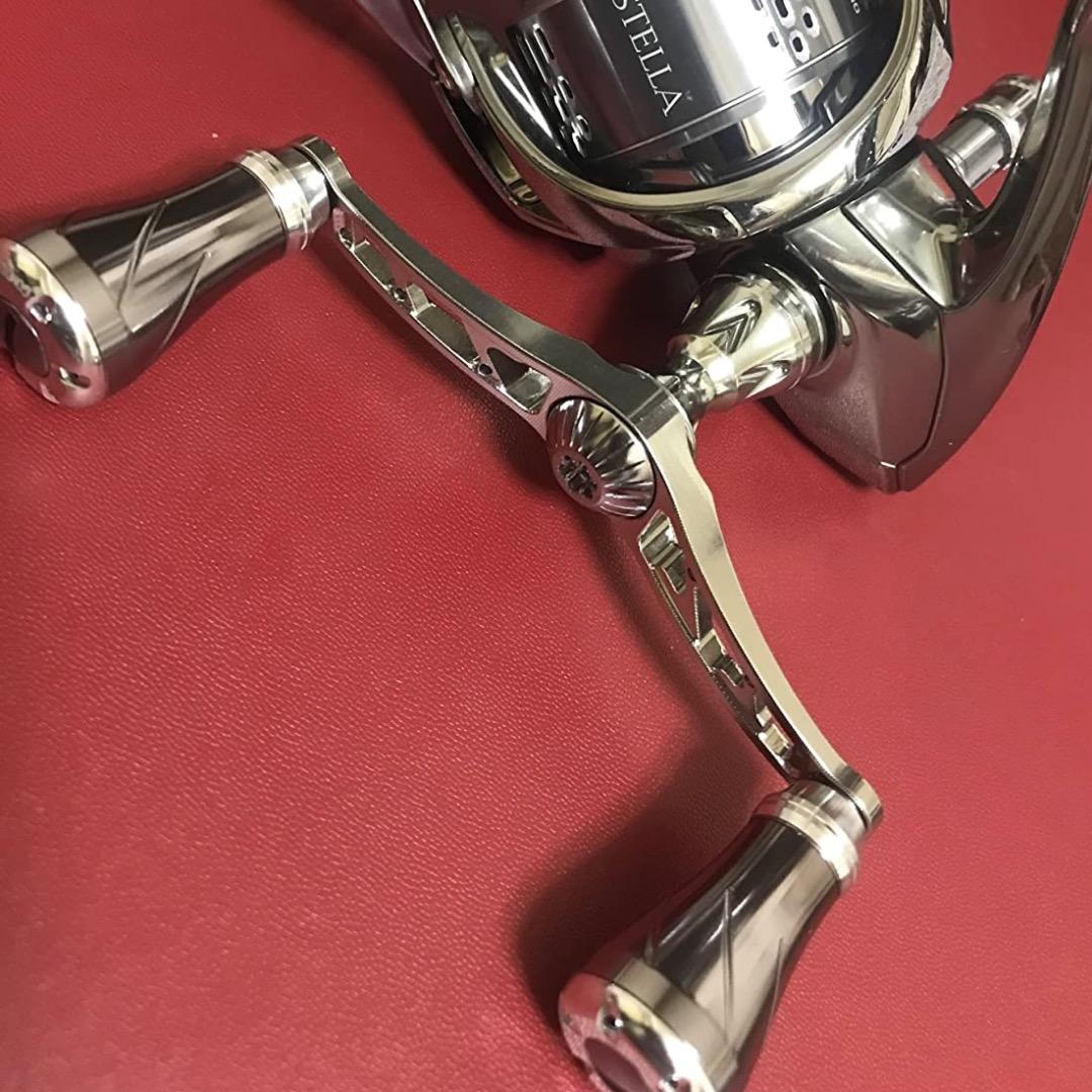 ゴメクサス ステラカラー 超々ジュラルミン製ハンドル ノブ付き シマノ