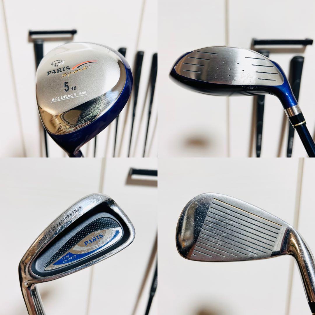 PARIS テーラーメイド 11本セット フレックスR レフティ