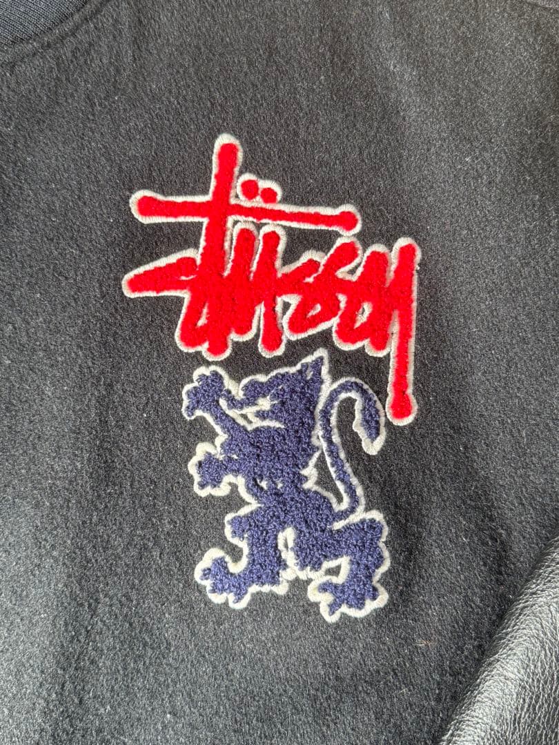 stussy オールド　ステューシー　ヴィンテージ　スタジャン 90s サイズM