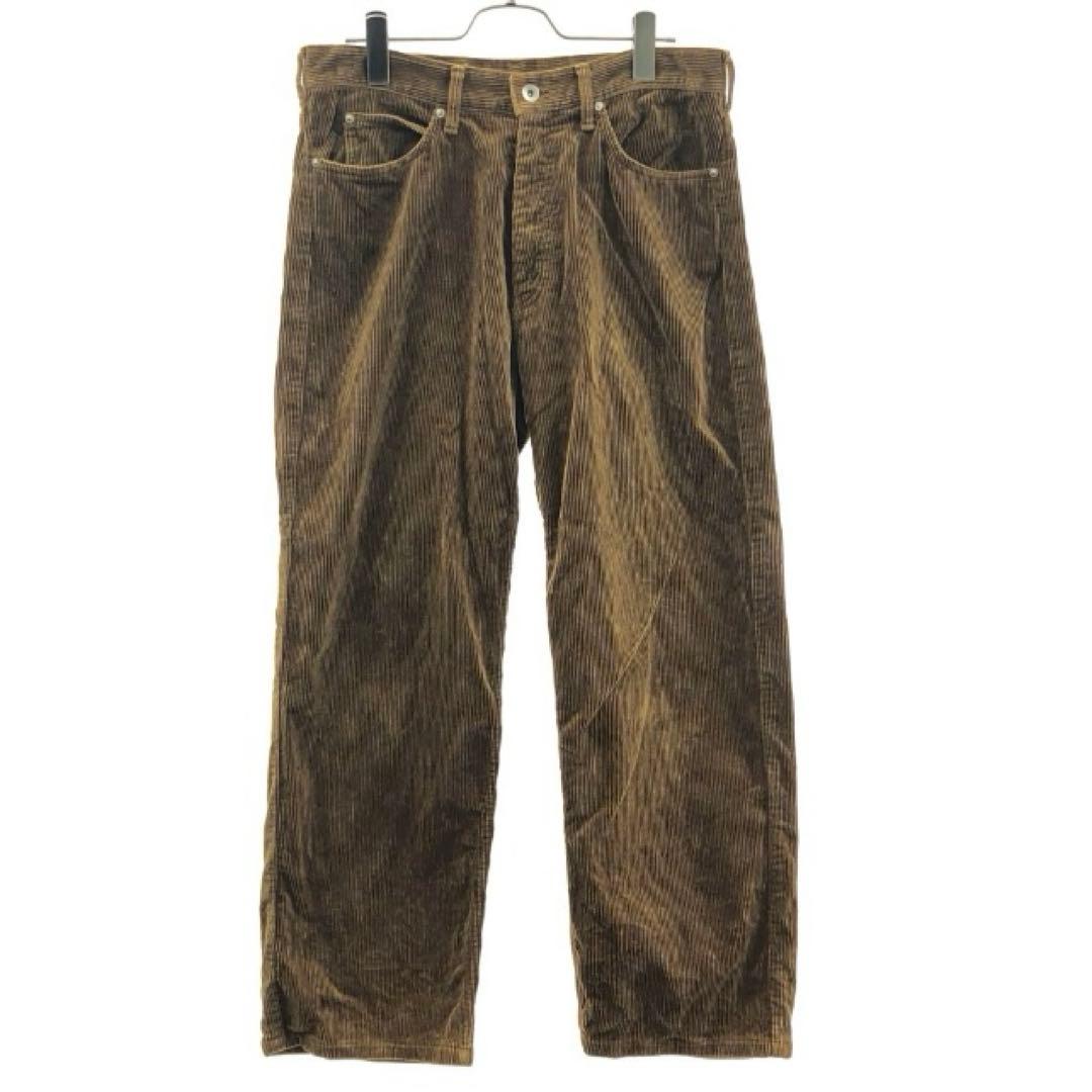 パンツ AURALEE WASHED CORDUROY 5P PANTS