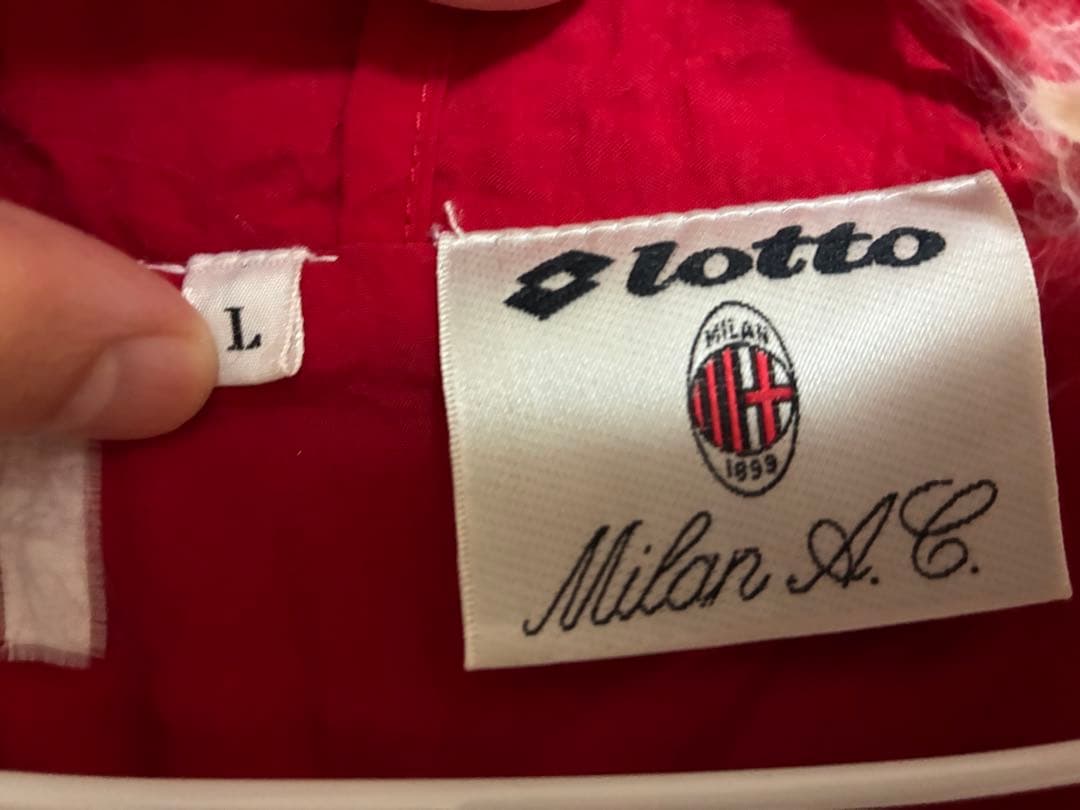 最終値下【激レアヴィンテージ】ACミラン93-94トラックジャージ上下セット