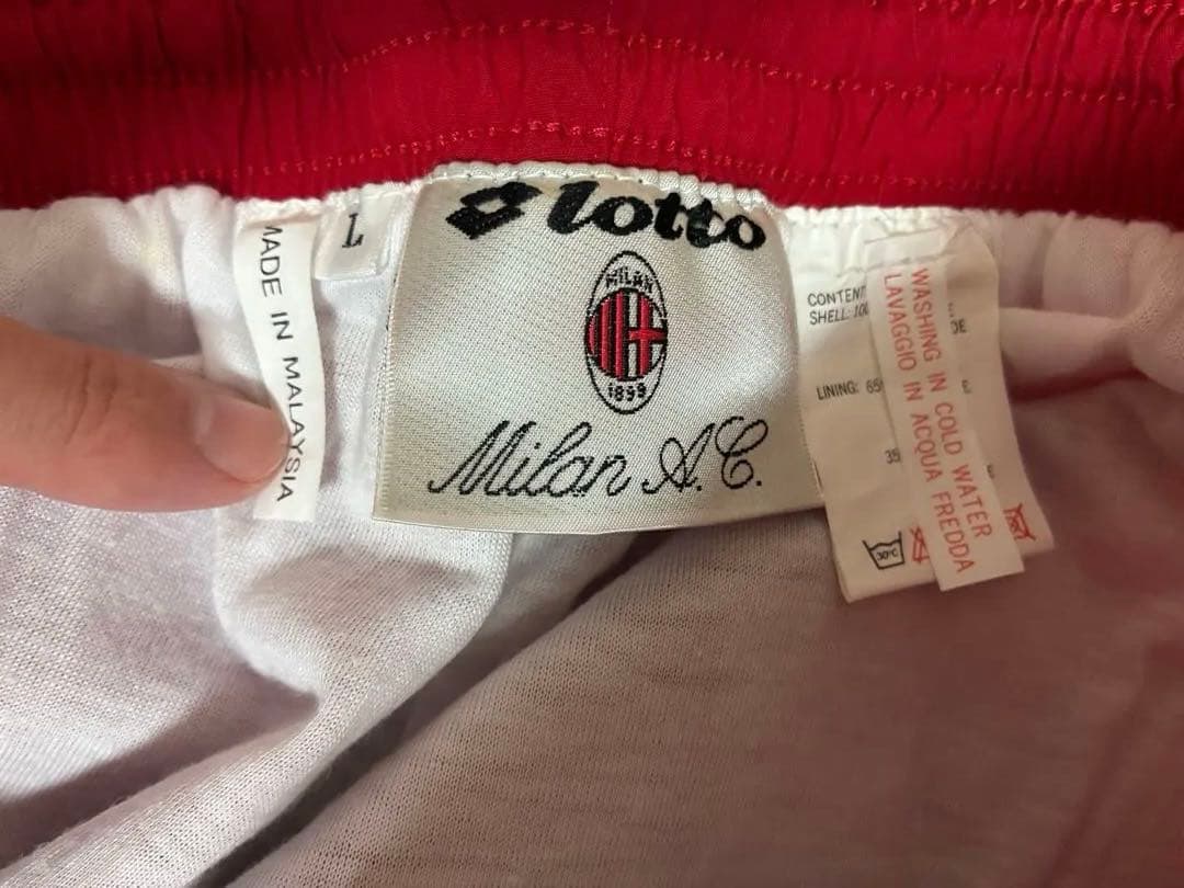 最終値下【激レアヴィンテージ】ACミラン93-94トラックジャージ上下セット