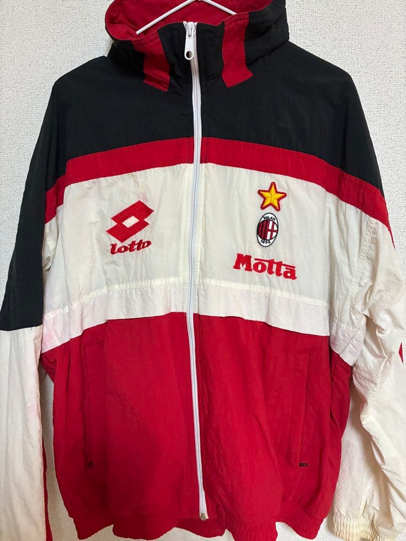 最終値下【激レアヴィンテージ】ACミラン93-94トラックジャージ上下セット