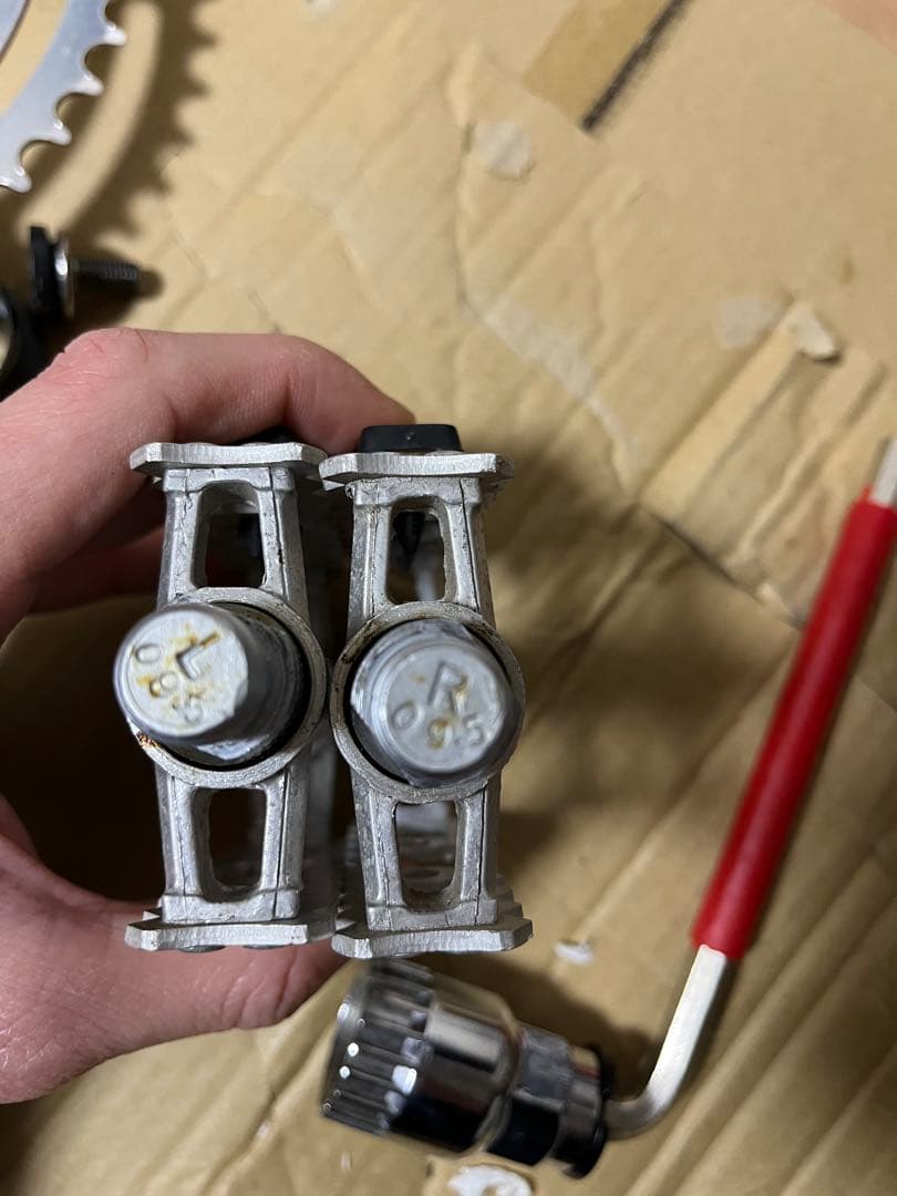 FSA ピストクランクセット 46T/170mm (BB・ペダル・工具付)