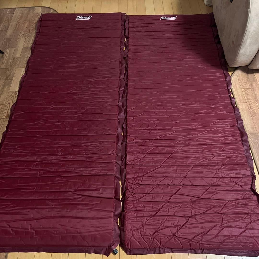 コールマン　インフレーターマット シングル　ダブル　セット