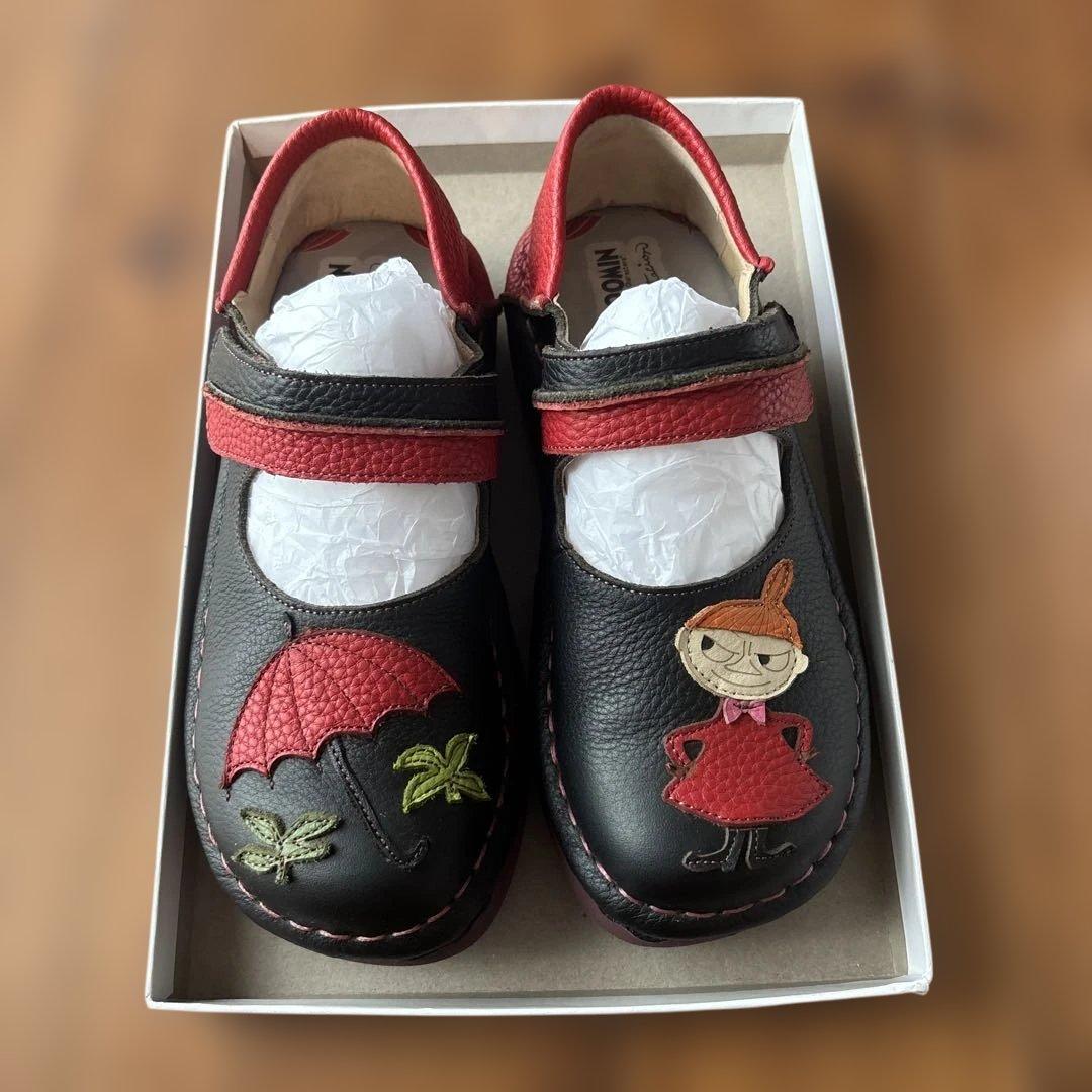 MIKIESTACION エスタシオン ムーミンコラボサンダル Sサイズ