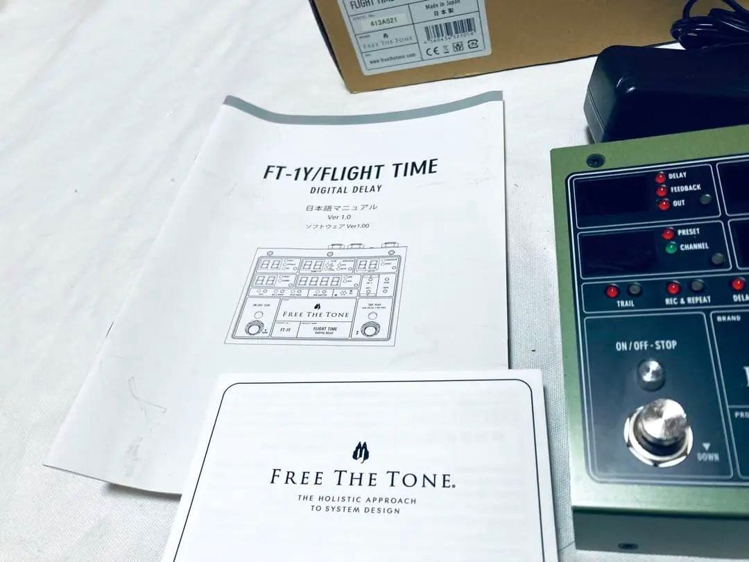ギター Free The Tone FLIGHT TIME FT-2Y Delay