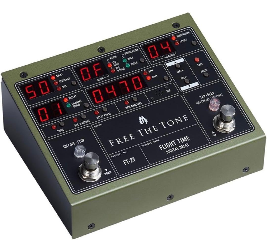 ギター Free The Tone FLIGHT TIME FT-2Y Delay