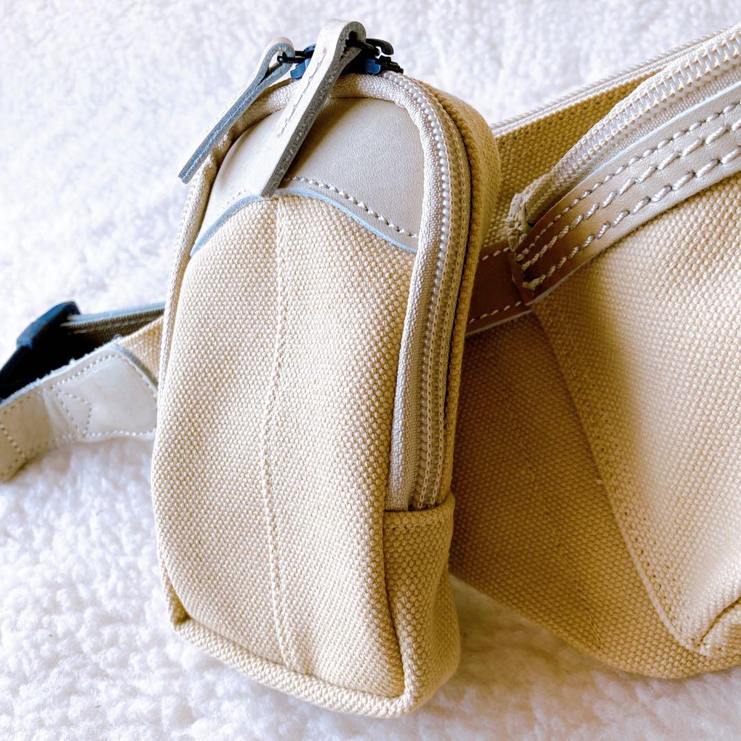 美品✨【PORTER】ポーター DYKE ウエストポーチ 2サイドポーチ