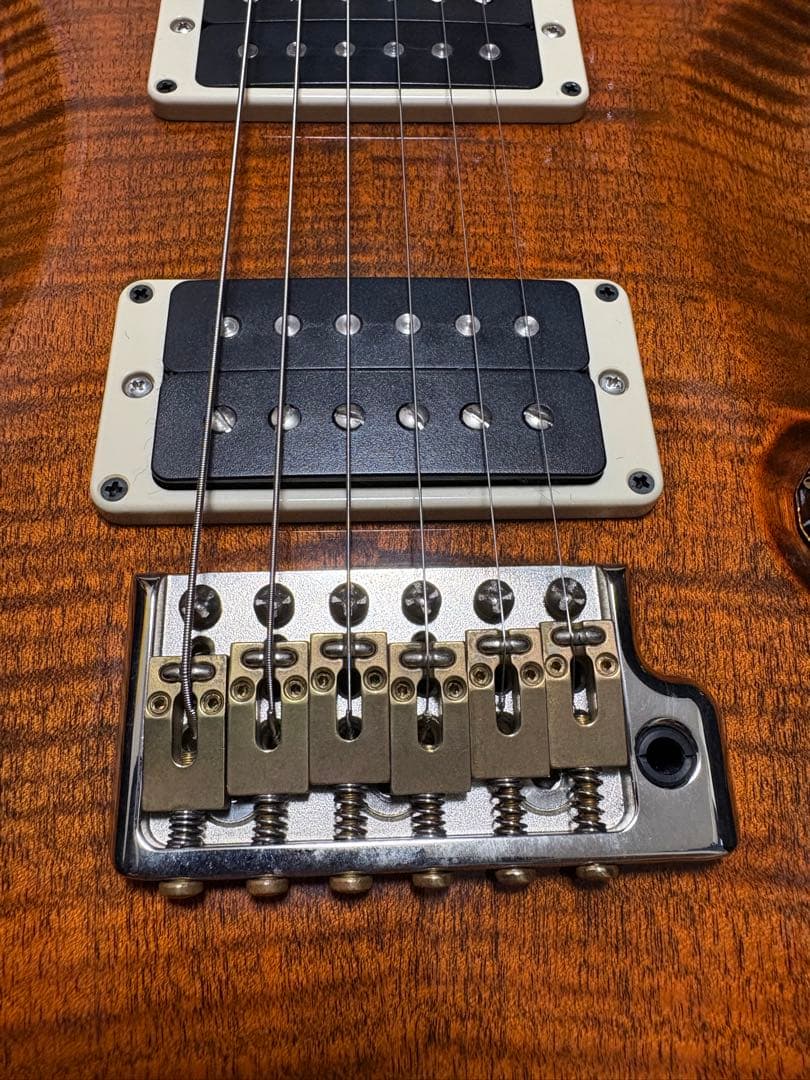 美品】PRS P24 Orange Tiger 10top ピエゾ搭載