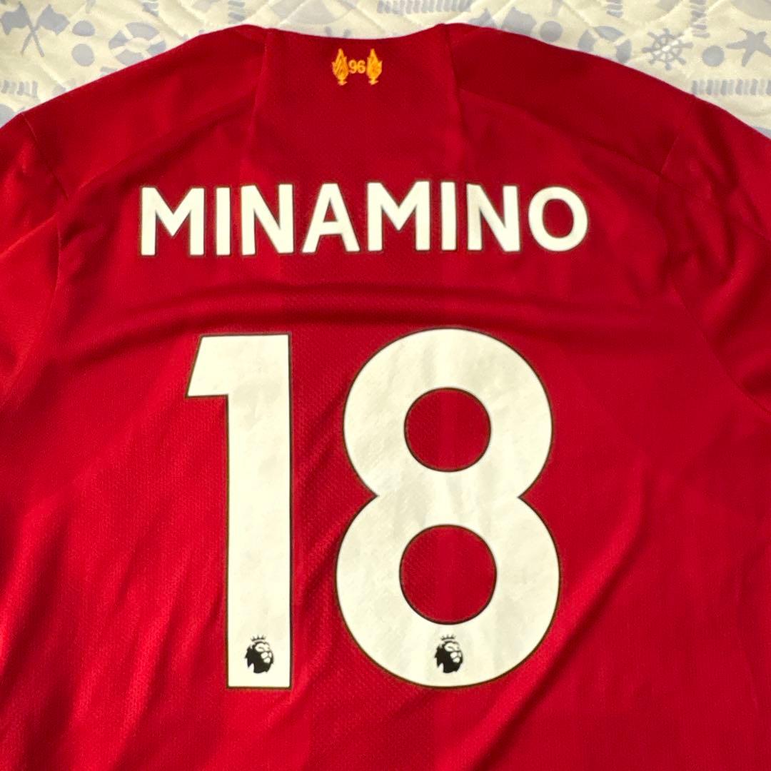 リヴァプールFC 南野拓実 New Balance シャツ レッド　正規品