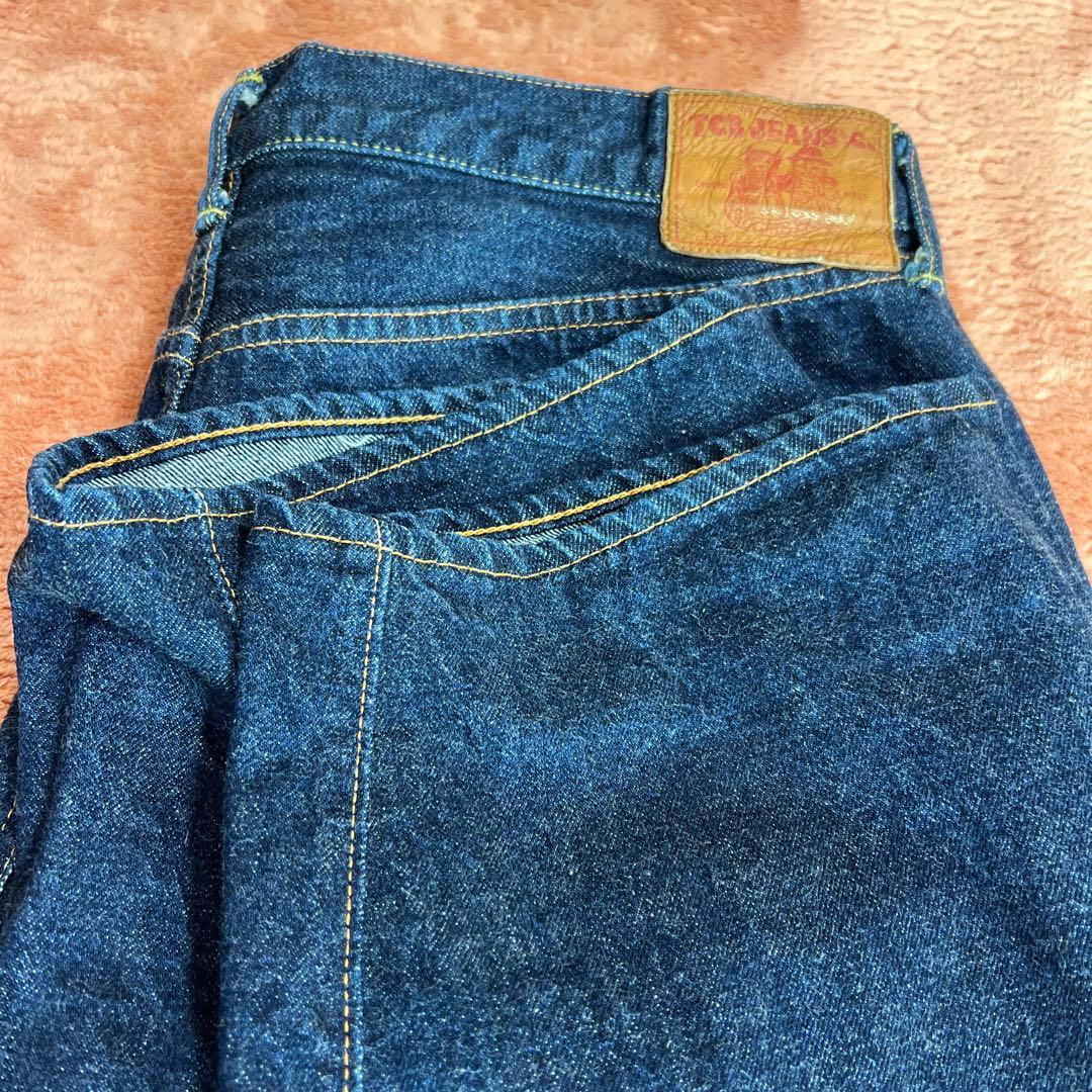 【TCB jeans】W40 Baggy 50's Jeans 13.5oz
