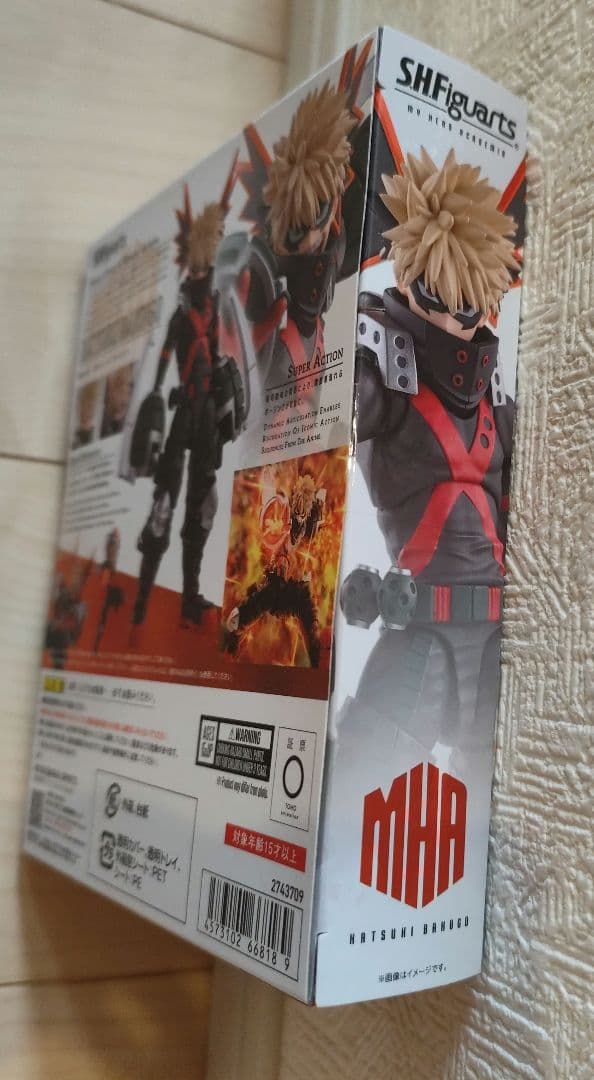 【新品未開封】S.H.Figuarts 僕のヒーローアカデミア 爆豪勝己