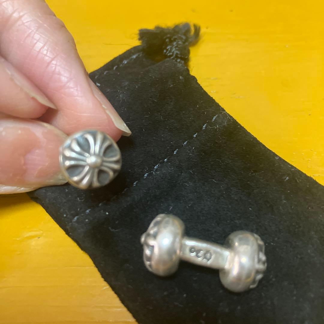 クロムハーツ CUFFS BARBELL/カフスバーベル クロスボール2個