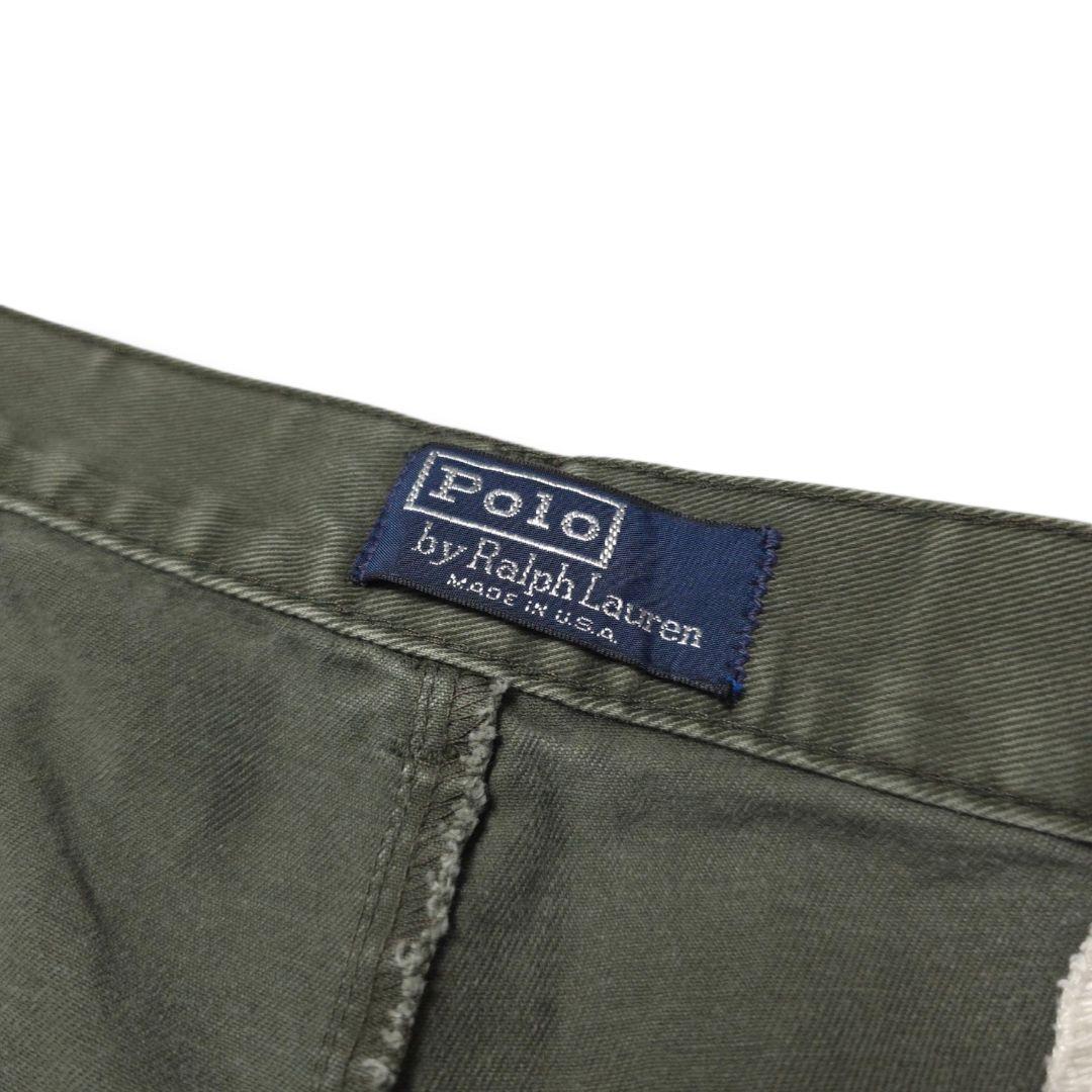 polobyralphlauren ラルフローレン初期タグUSA製ポロチノW36 - メルカリ