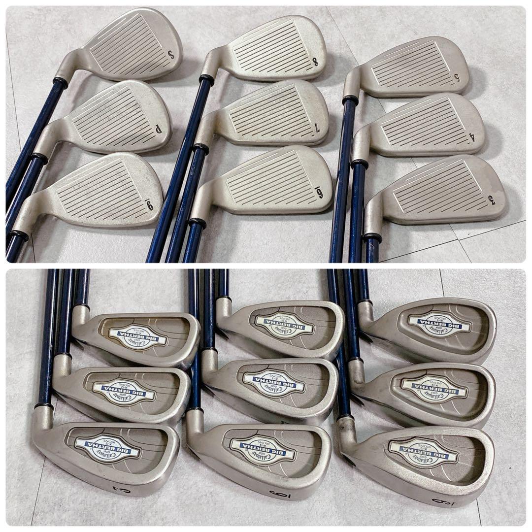 X571 キャロウェイ 他 メンズ ゴルフ クラブセット 14点 クラブ13本