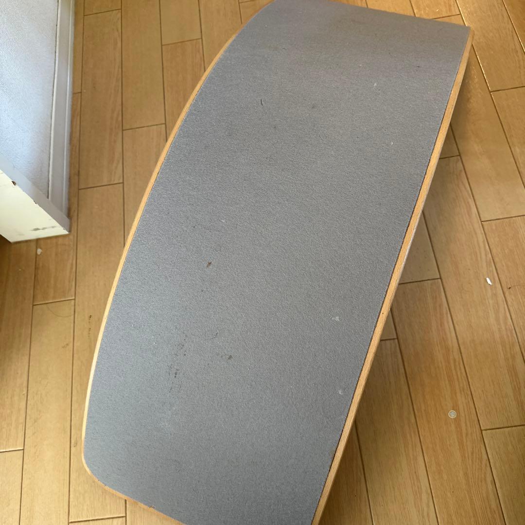 wobbel バランスボード 木製 グレー
