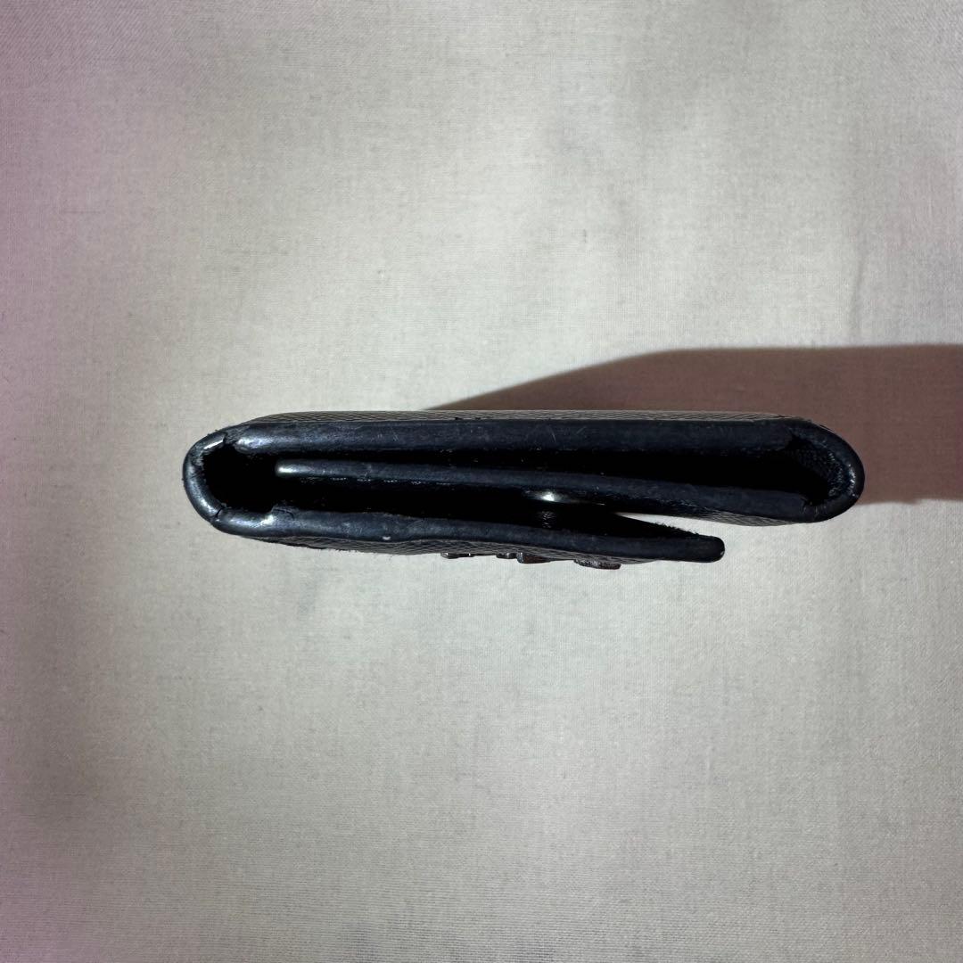 【美品】プラダ PRADAサフィアーノレザー 6連 金具ロゴ キーケース