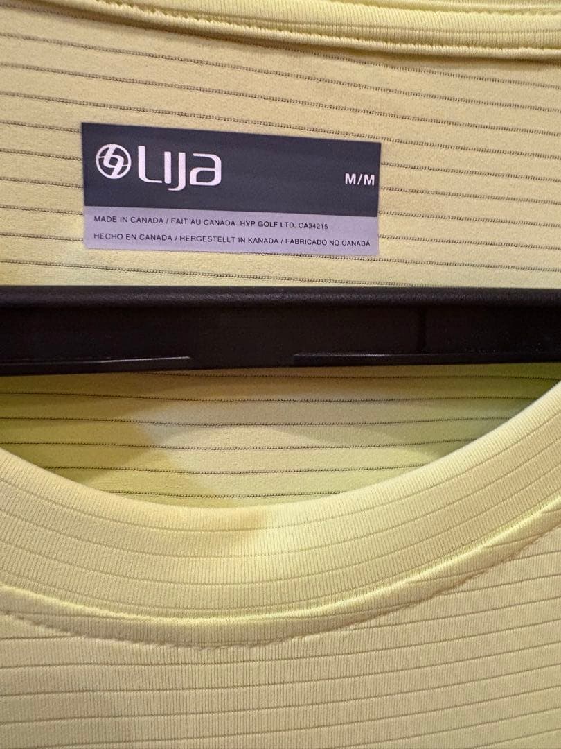 新品 LIJAリージャ RallyTopラリートップ テニス 長袖Tシャツ M