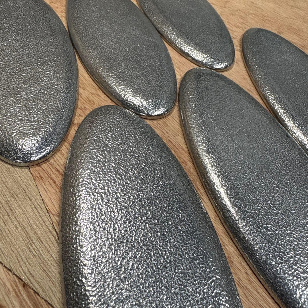 炭谷三郎商店 お香立て アルミトレー 鋳物 日本製 オーバル 6枚セット