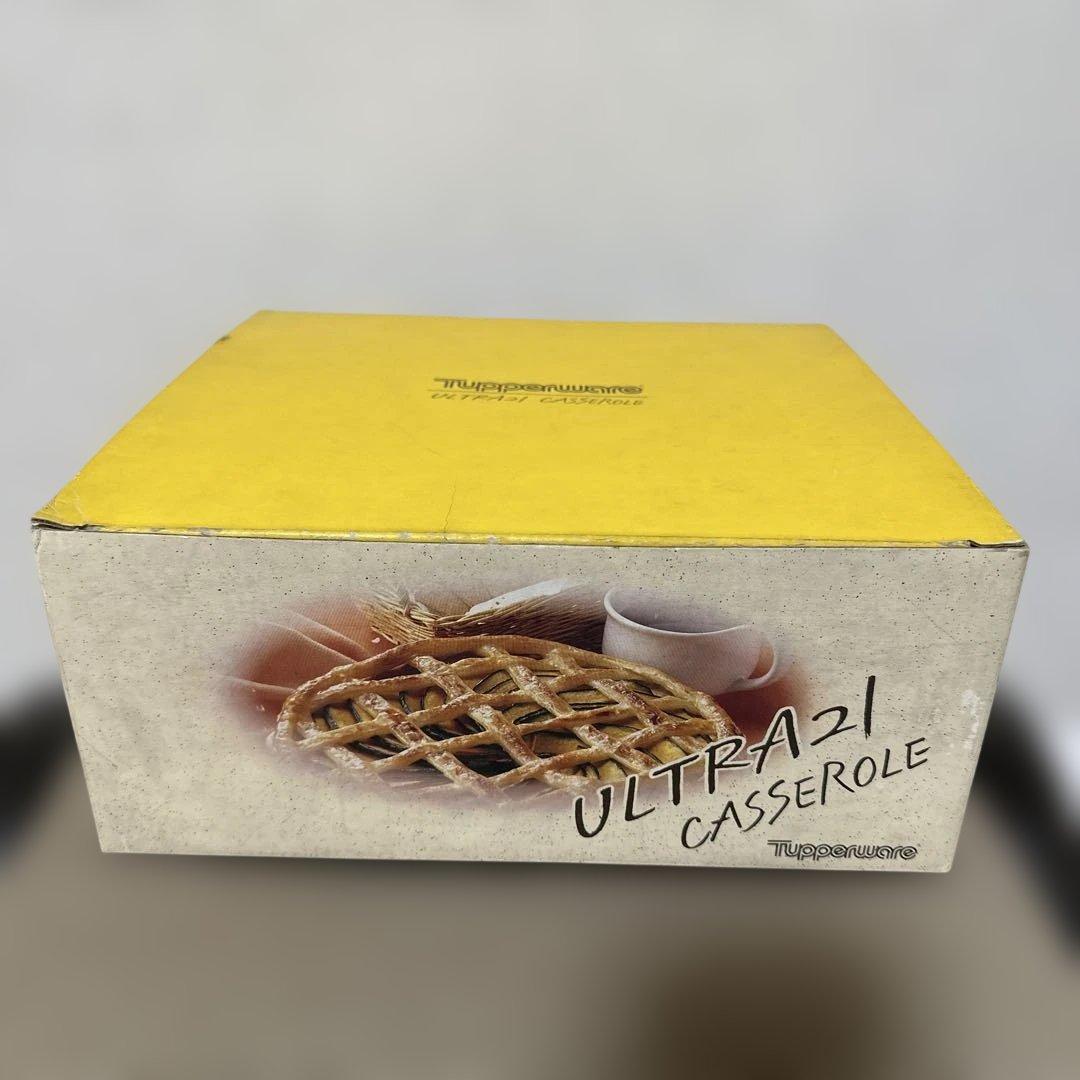 【新品未使用】タッパーウェア ウルトラ21キャセロール 大#2000 シールつき