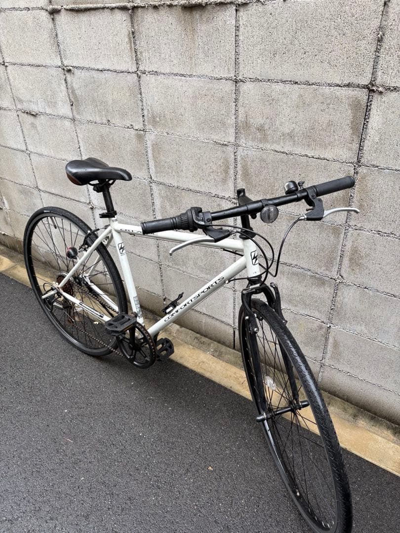 クロスバイク　White
