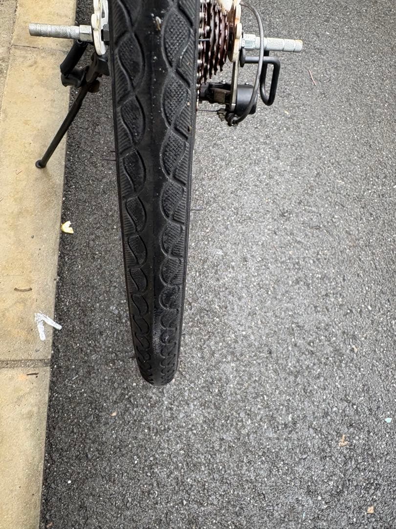 クロスバイク　White