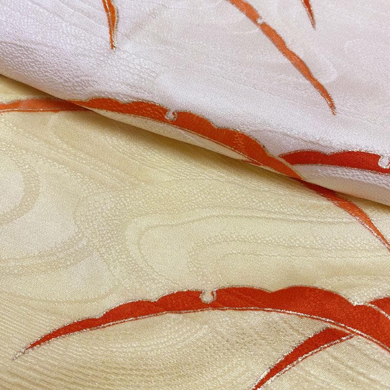 502ag42◎七五三 七歳 女児 セミアンティーク 金彩 着物&袋帯&長襦袢◎