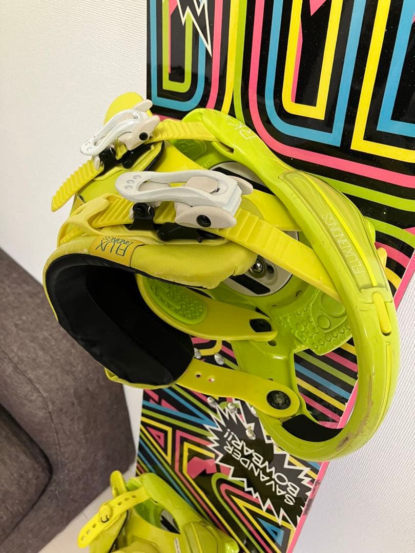 SAVANDERスノーボード fluxビンディング Burtonカバー セット