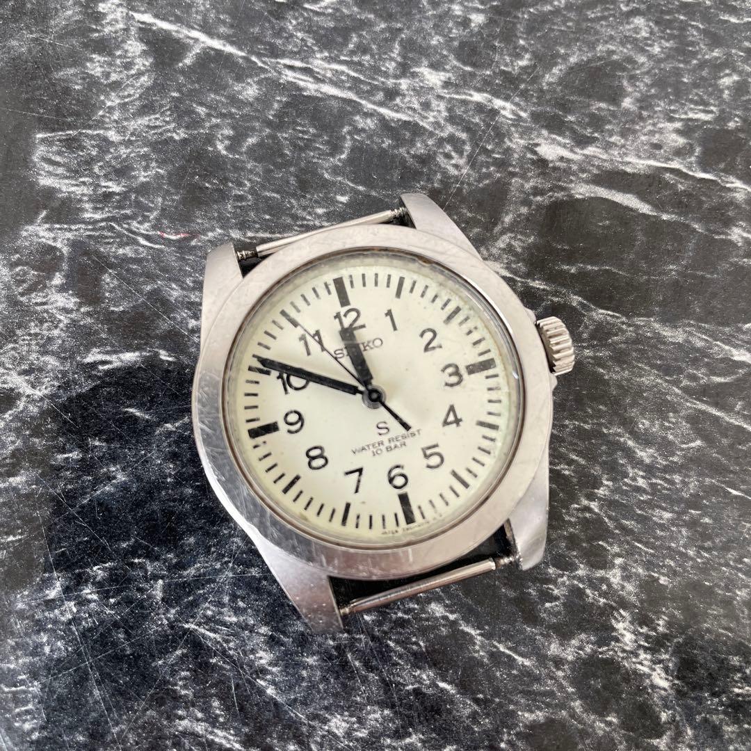SEIKO セイコー SUS サス 7N21-0010 白文字盤 - メルカリ