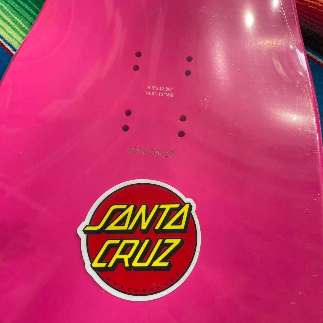 Santa Cruz HannyaMaskスケボーデッキ9.3×32.3インチ