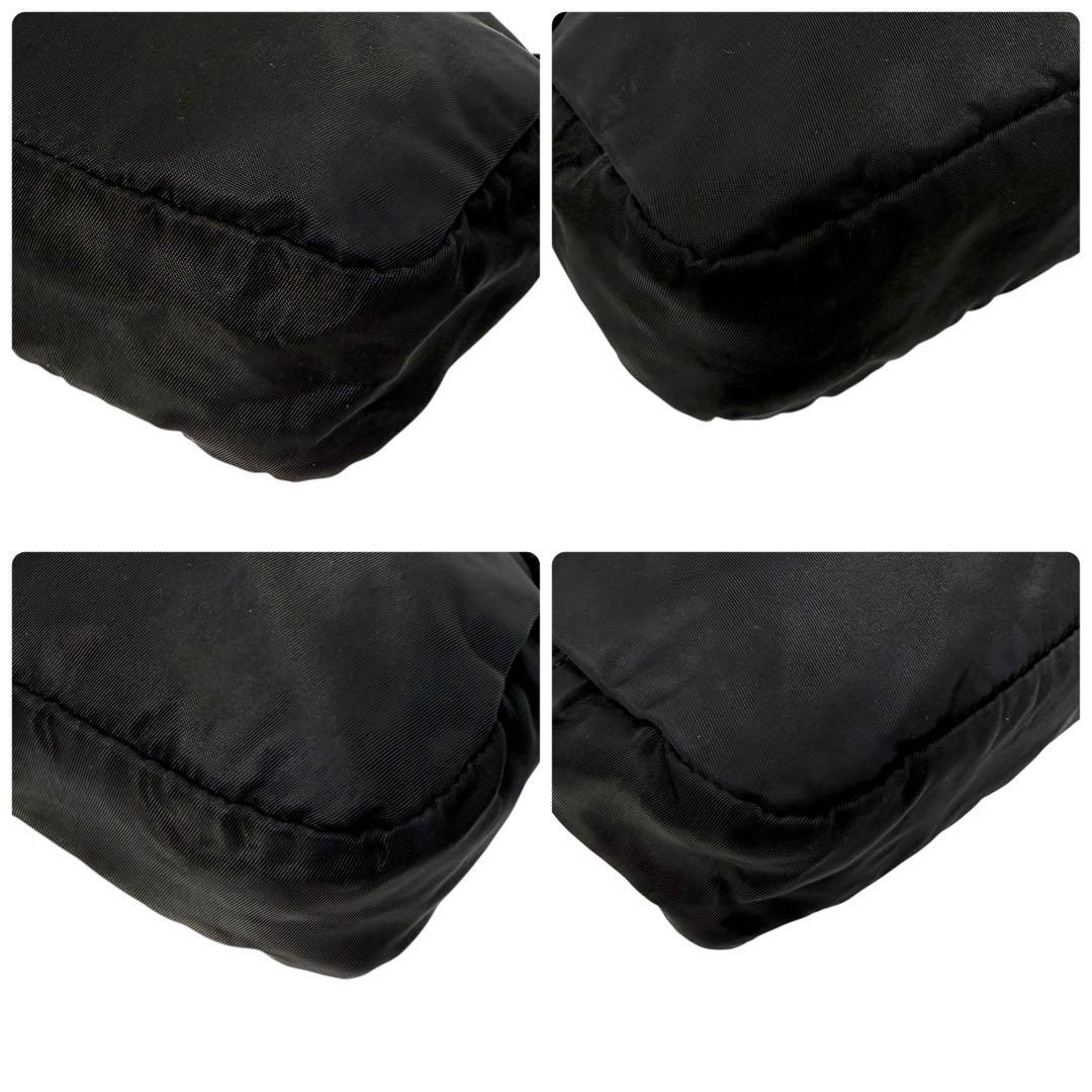 《希少》PRADA プラダ ミニポーチ ナイロン ブラック 化粧ポーチ