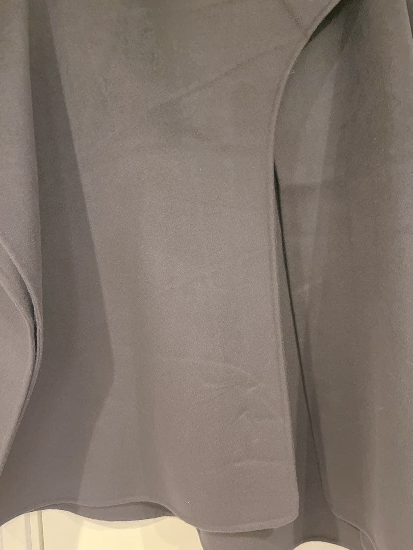 COS ダブルフェイスウールスカーフケープ ブラック新品未使用フリーサイズ