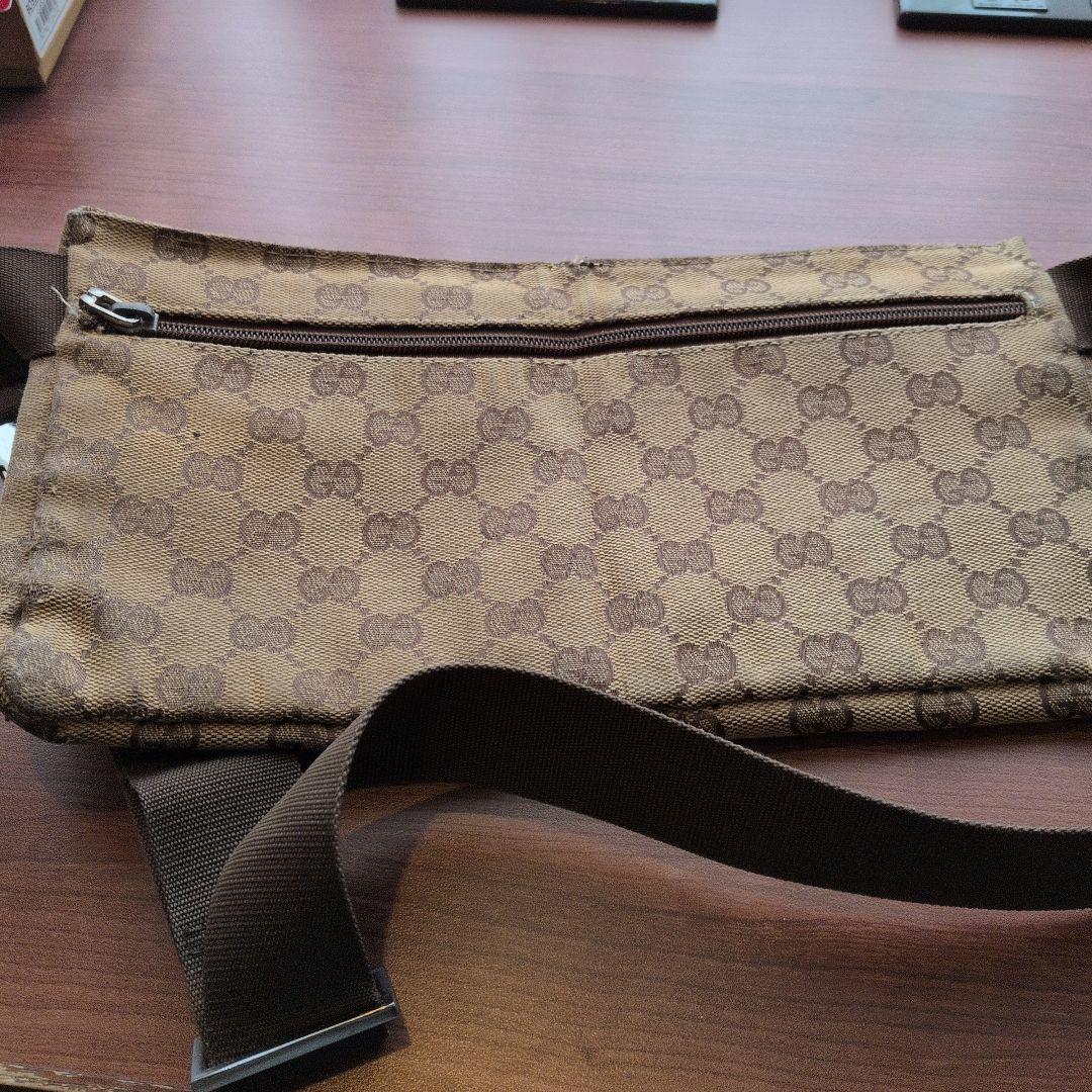 そうた様専用GUCCIグッチ ボディバッグ斜めがけショルダーバッグGG鑑定済!