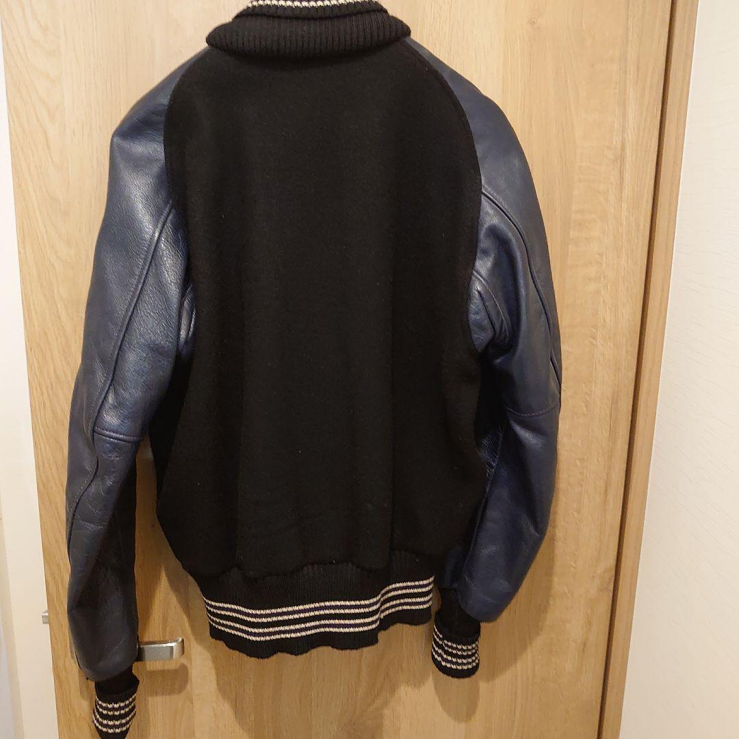 SKOOKUM スタジャン 36 ブラック/ネイビー