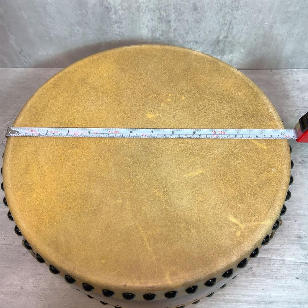 和太鼓 平太鼓 和楽器 民謡　お祭り　1.4尺　45センチ　ケース　台座