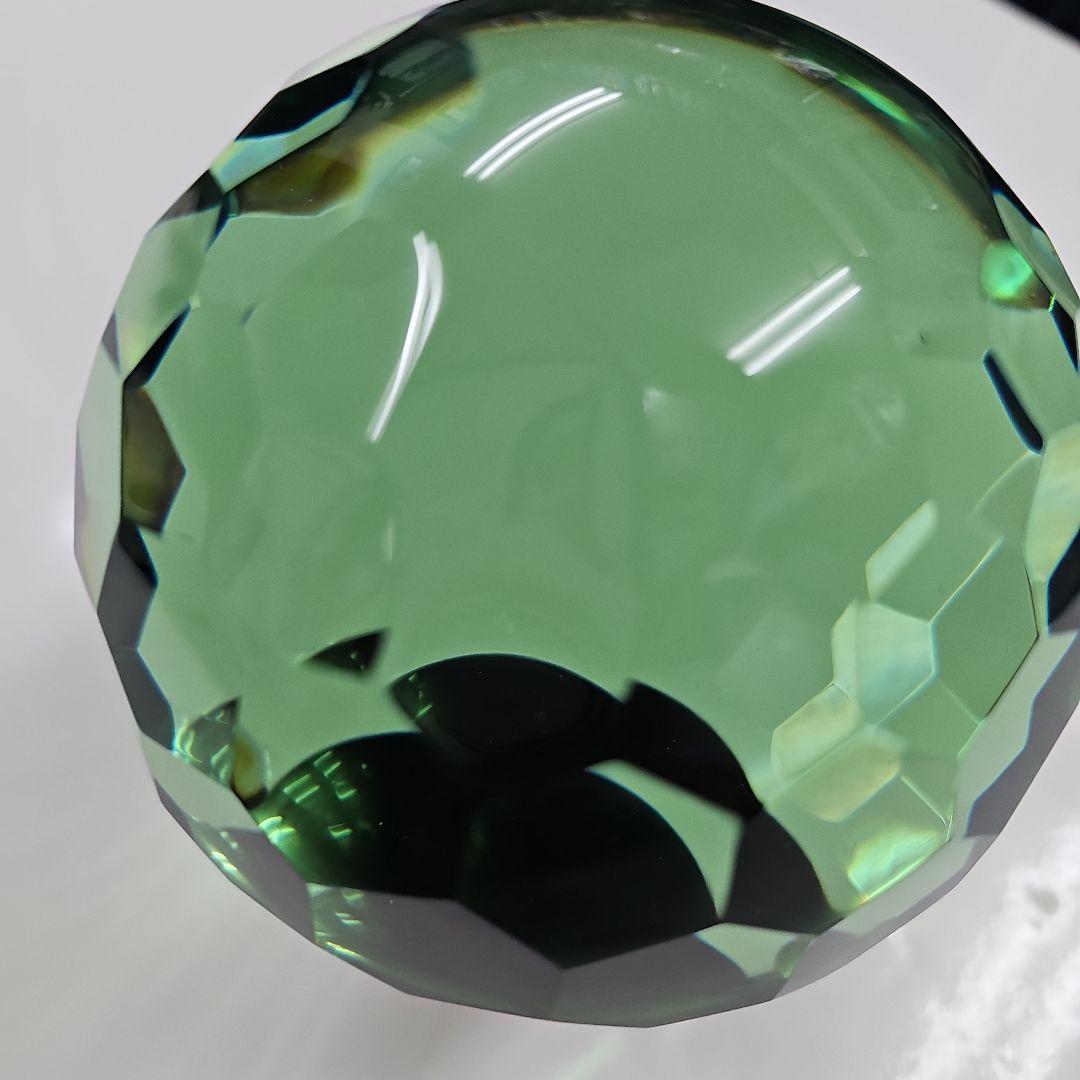 水晶球 中国工芸品 置物 多面カット球