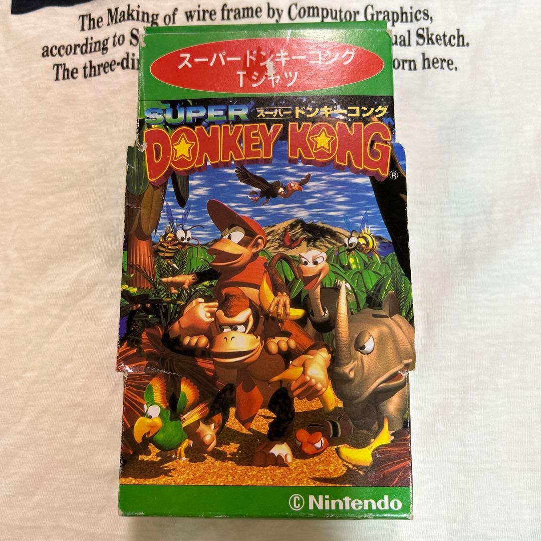 希少　スーパードンキーコング　非売品Tシャツ　フリーサイズ