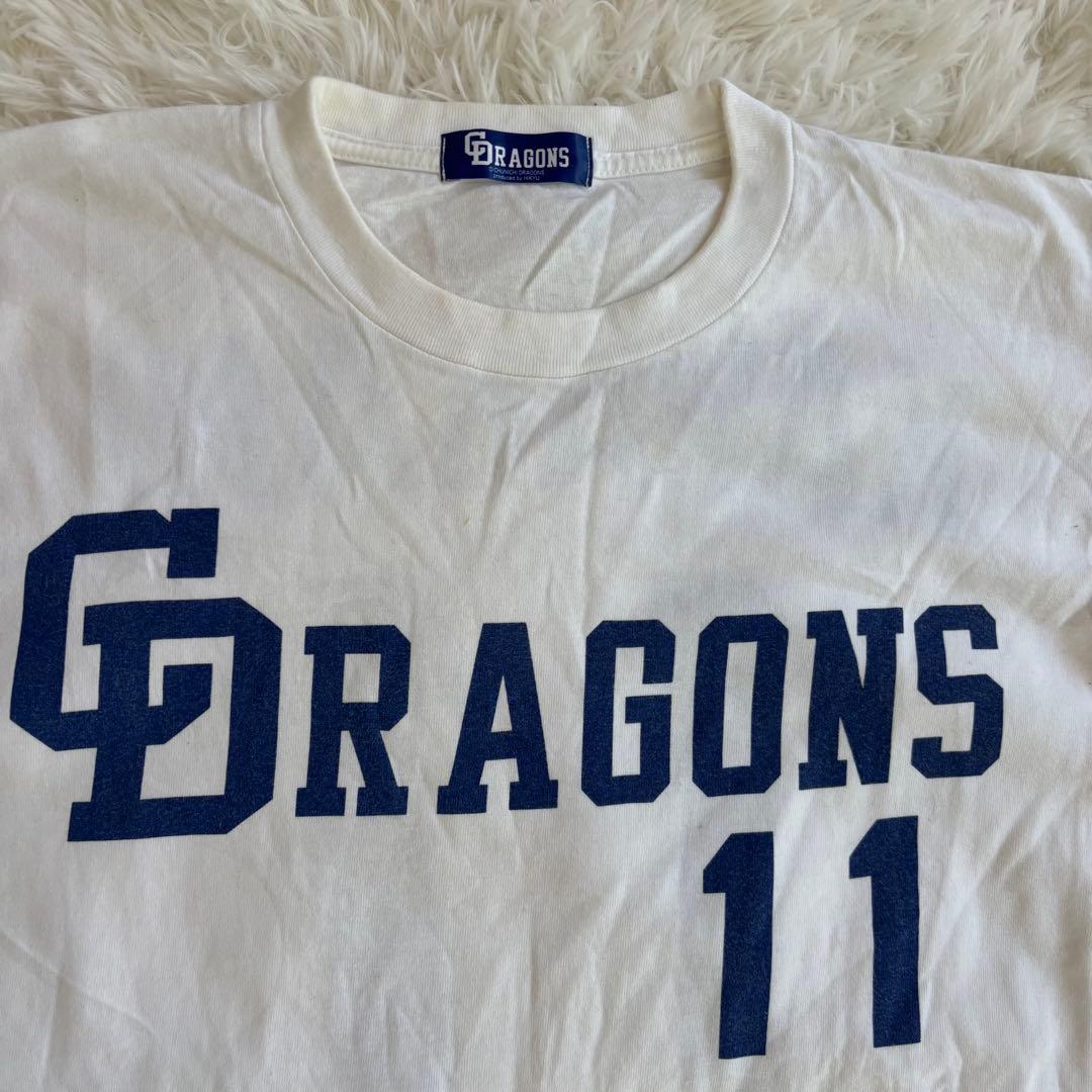 中日ドラゴンズ 応援Tシャツ 背番号11 川上憲伸 Mサイズ（A68） - メルカリ