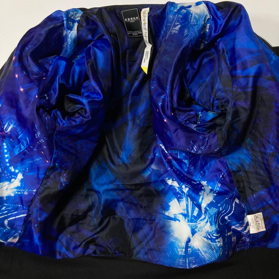 攻殻機動隊 GHOST IN THE SHELL MA-1 L ブラック