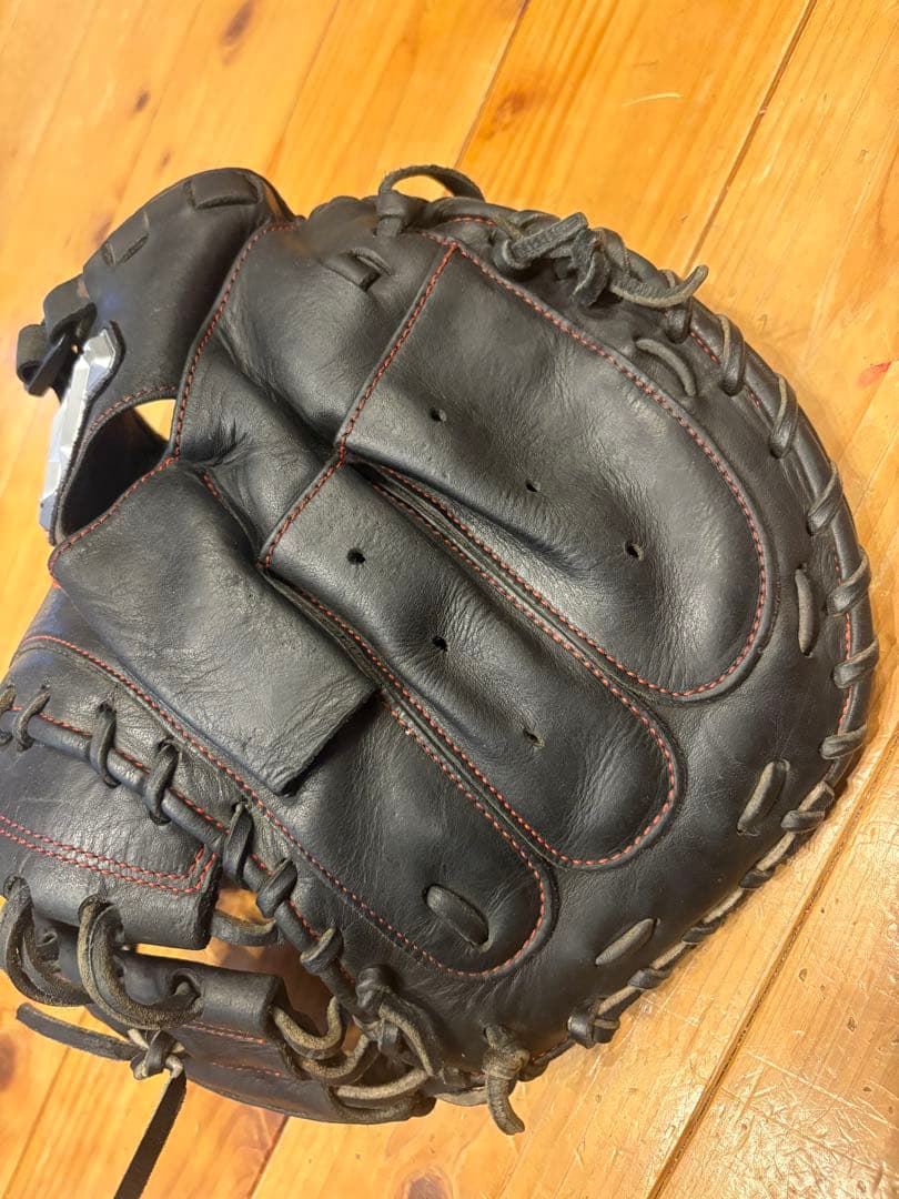 ハタケヤマPRO-JC8キャッチャーミット　黒　即戦力　少年用