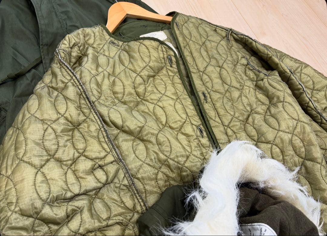 X-SMALLデッドストック 1968アルミジッパー　M-65 フィッシュテール