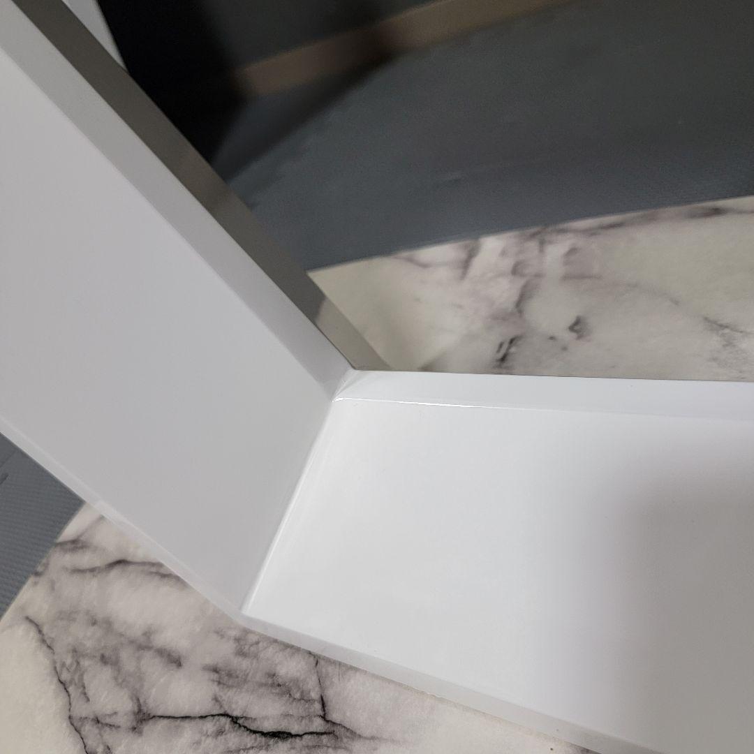 大理石調　エレガント　ダイニングガラステーブル