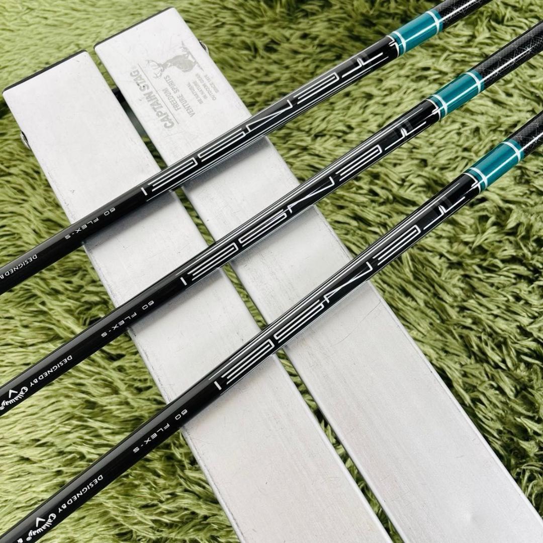 キャロウェイ エリート トリプルダイヤモンド ウッド3本セット メンズゴルフ