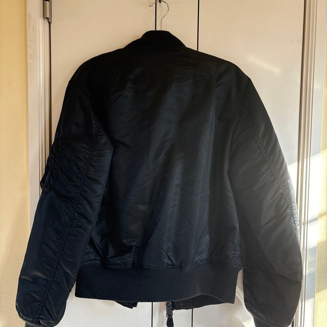 MA-1 ブラックジャケット Mサイズ　made in USA