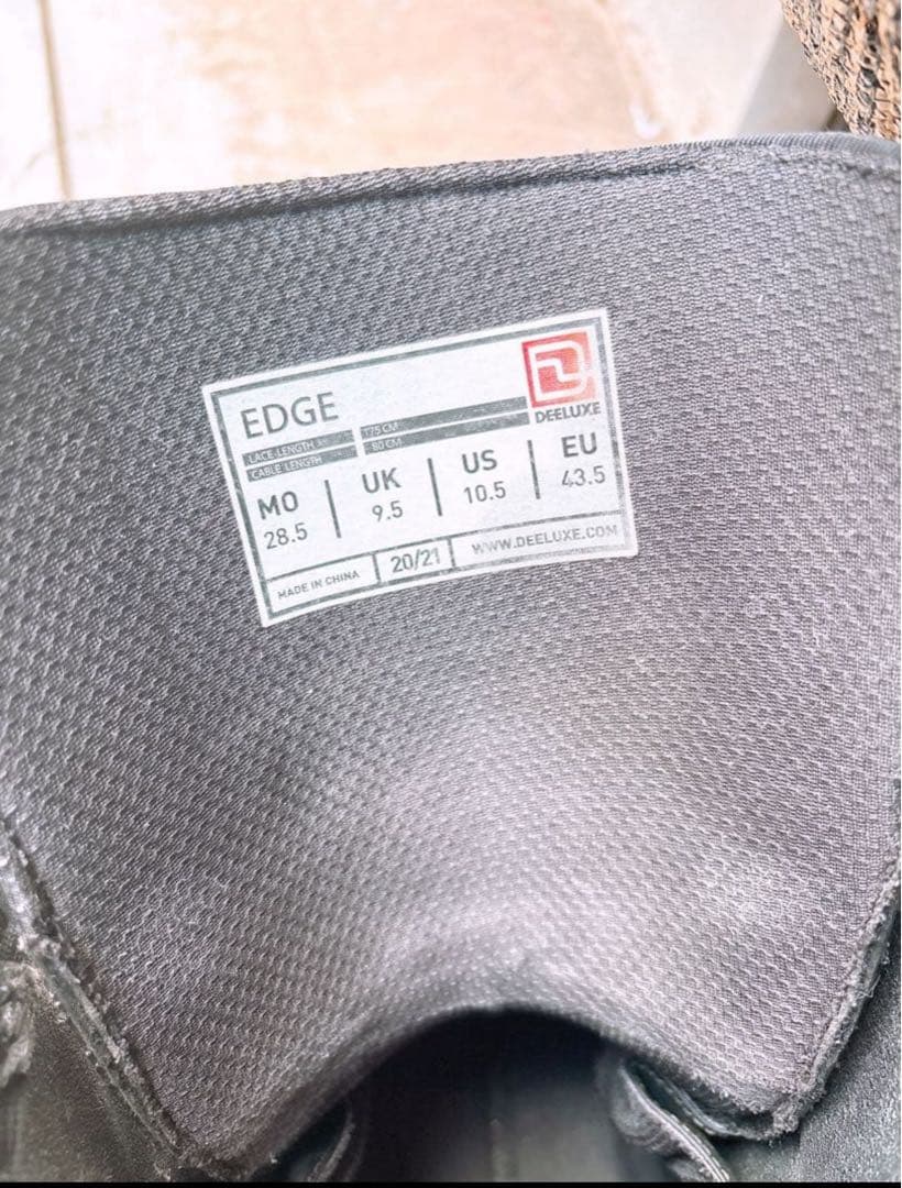 DEELUXE EDGE スノーボードブーツ 28.5