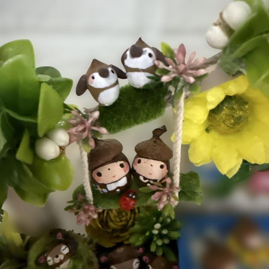 どんぐりアート♡summerおまかせオブジェ2点♡